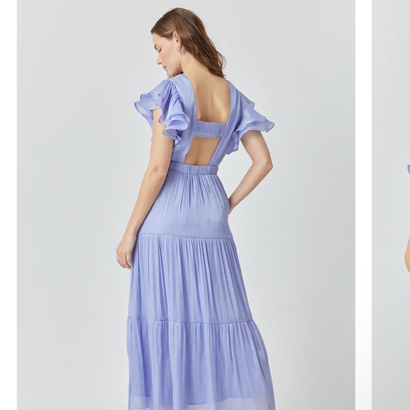 Endless Rose OPEN BACK MAXI DRESS - Picture 3 of 5